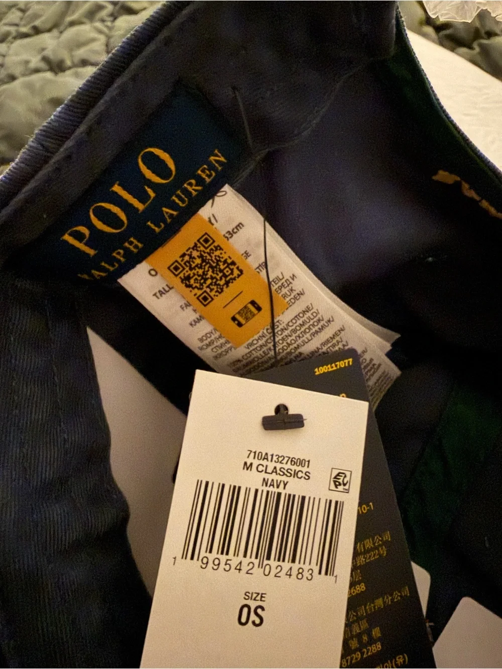 Ralph Lauren Polo Bear Hat | Light Navy Blue | New with Tags